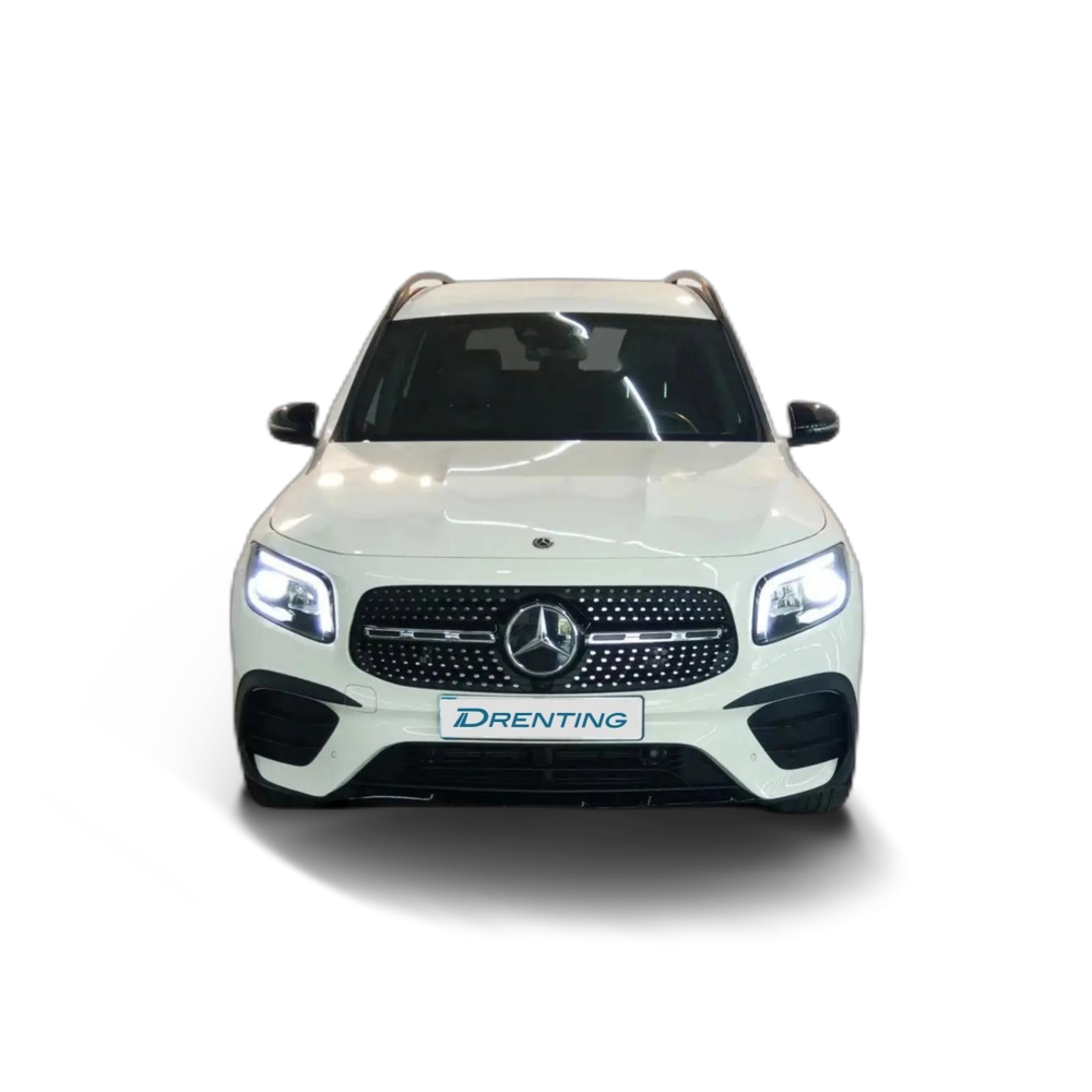 Renting Mercedes-Benz GLB 200 200d AMG Line Blanco