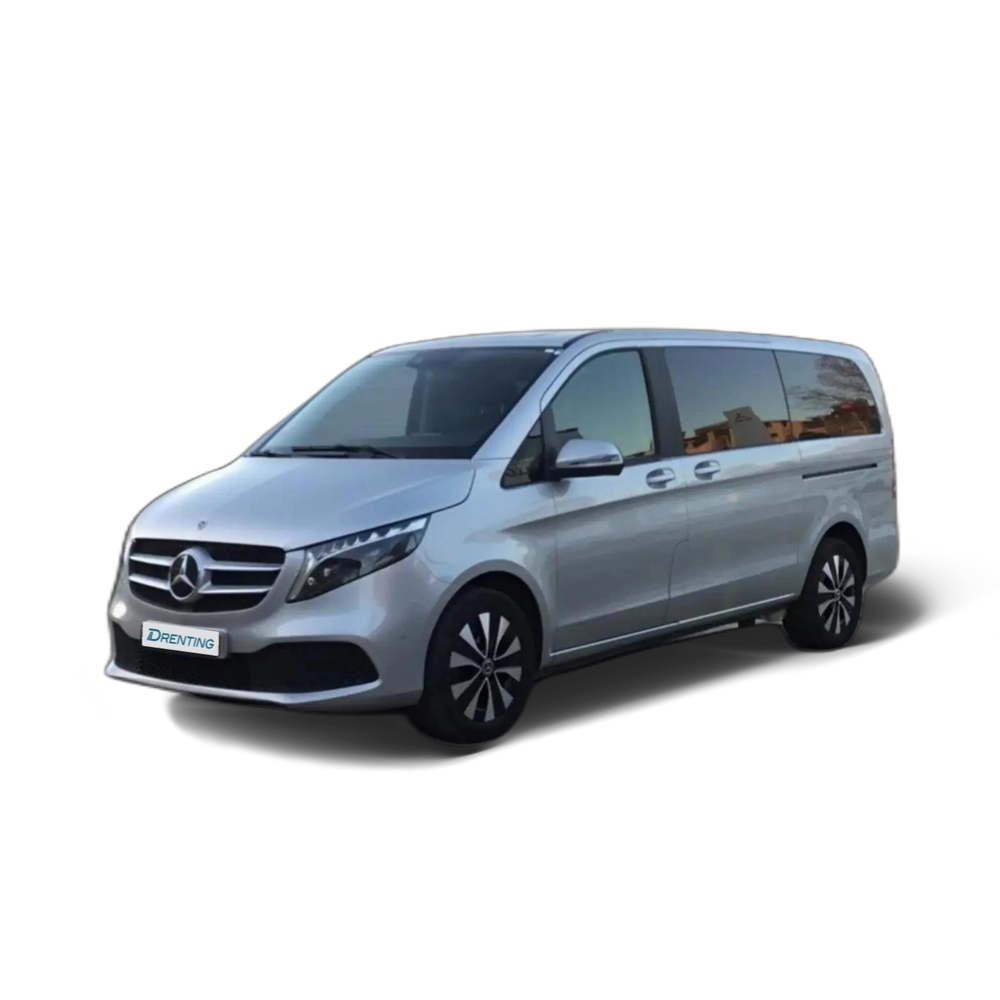 Renting Mercedes-Benz V 250d Largo Plateado 3