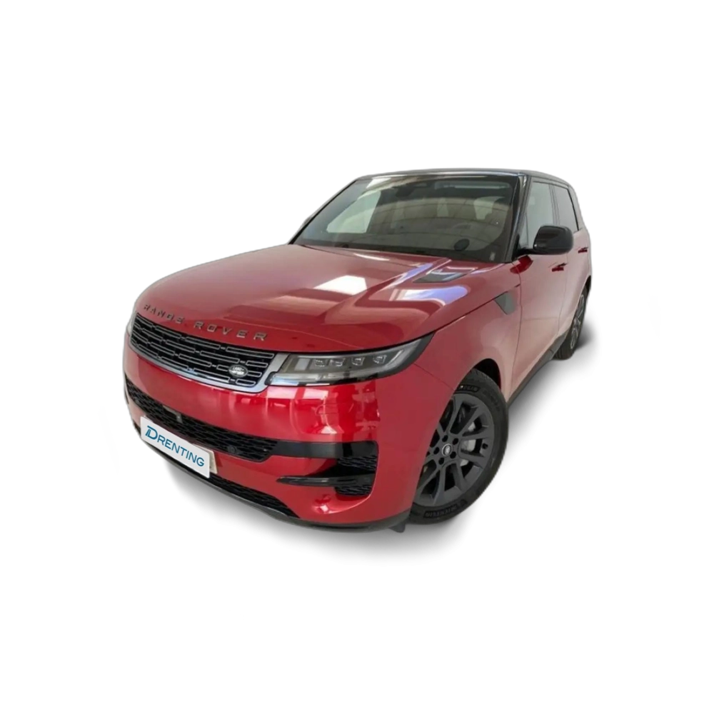 Renting Land Rover Range Rover Sport 3.0 i6 PHEV SE 460 Rojo