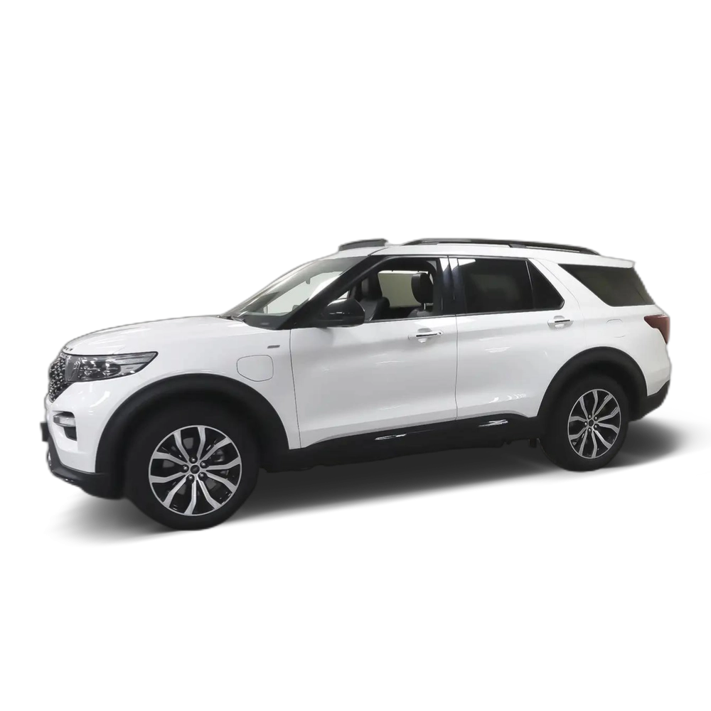 Renting Ford Explorer 3.0 PHEV ST-Line AWD 450 Blanco 1