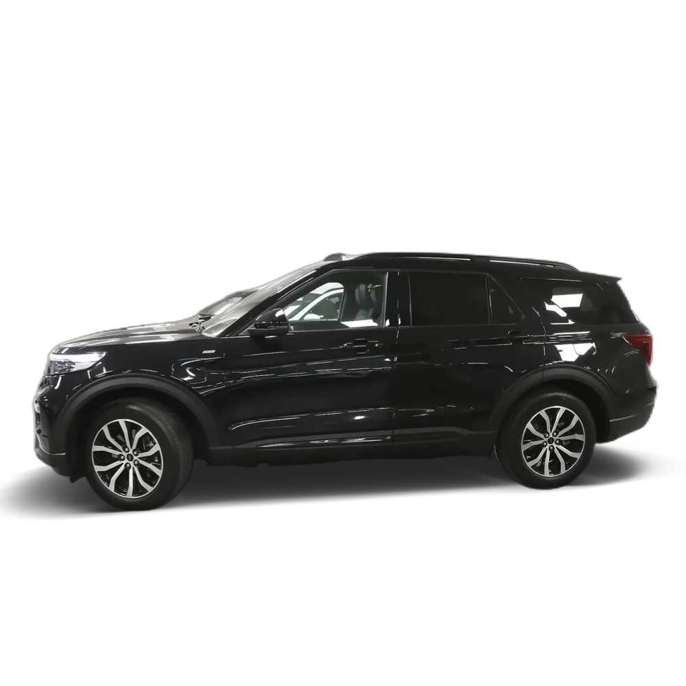 Renting Ford Explorer 3.0 PHEV ST-Line AWD 450 Negro 1