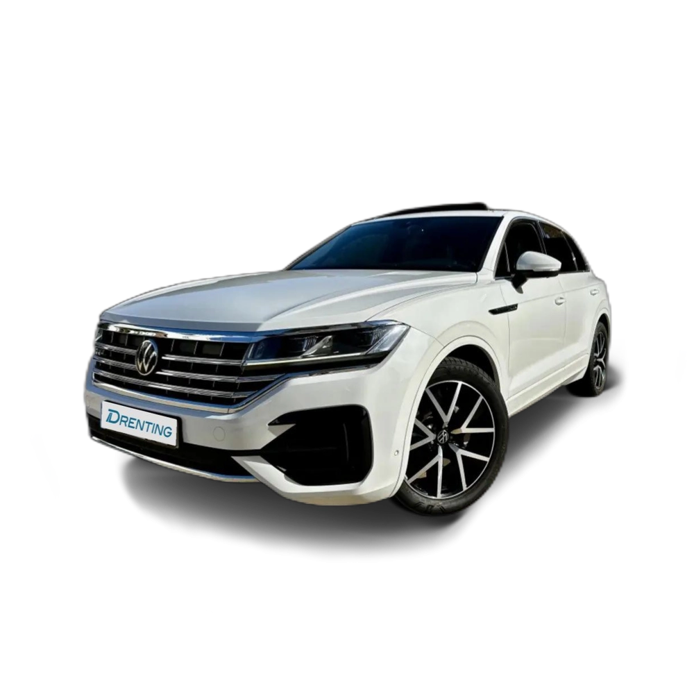 Renting Volkswagen Touareg 3.0TDI V6 Pure Tiptronic 4Motion 170kW Blanco