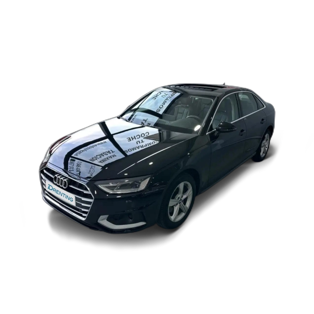 Renting Audi A4 30 TDI Advanced S tronic 100kW Negro