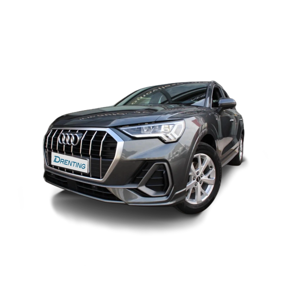 Renting Audi Q3 35 TDI S line S tronic 110kW Gris 2