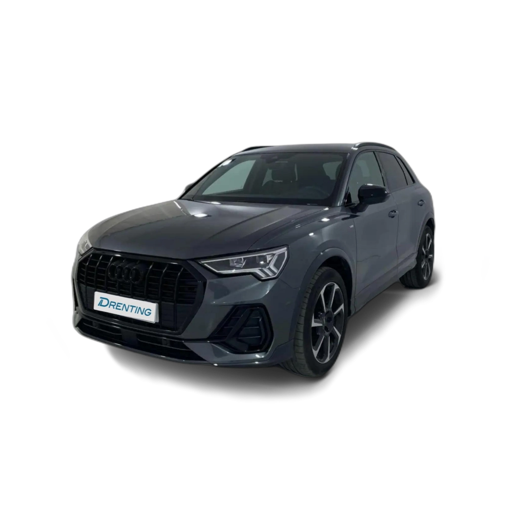 Renting Audi Q3 35 TFSI Black line S tronic Gris
