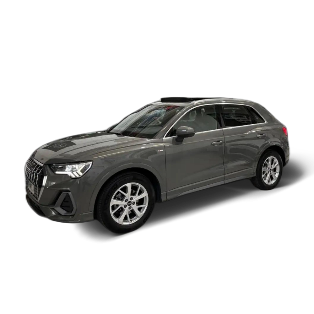 Renting Audi Q3 35 TFSI S line S tronic Gris