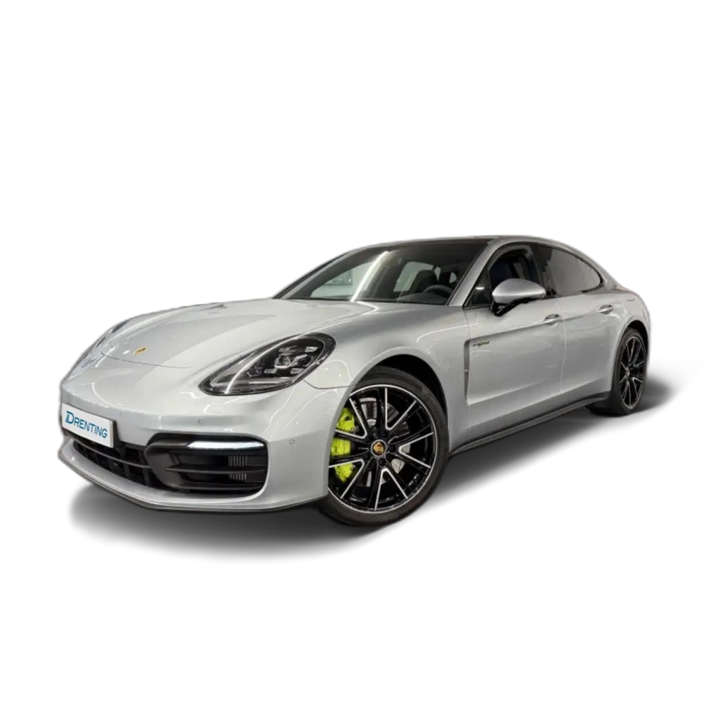 Renting Porsche Panamera 4 E-Hybrid Platinum Edition Aut. Plateado