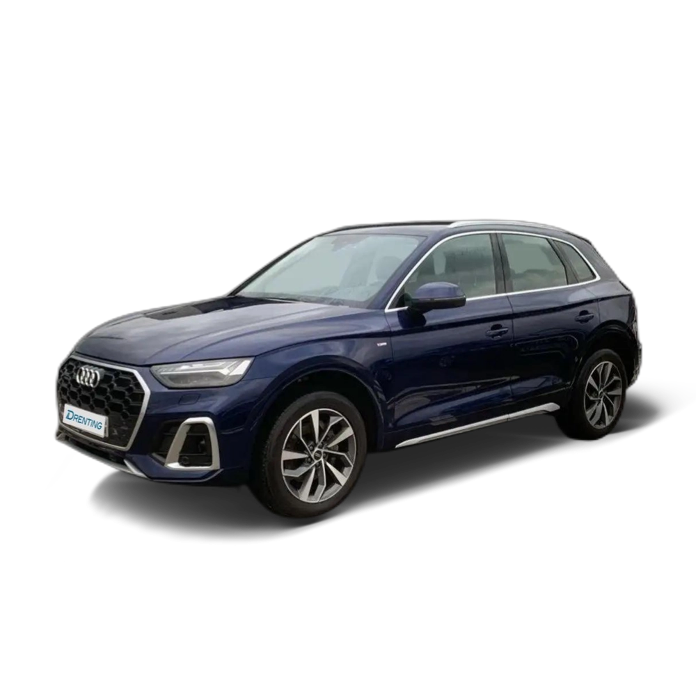 Renting Audi Q5 40 TDI quattro-ultra S line S tronic 150kW Azul