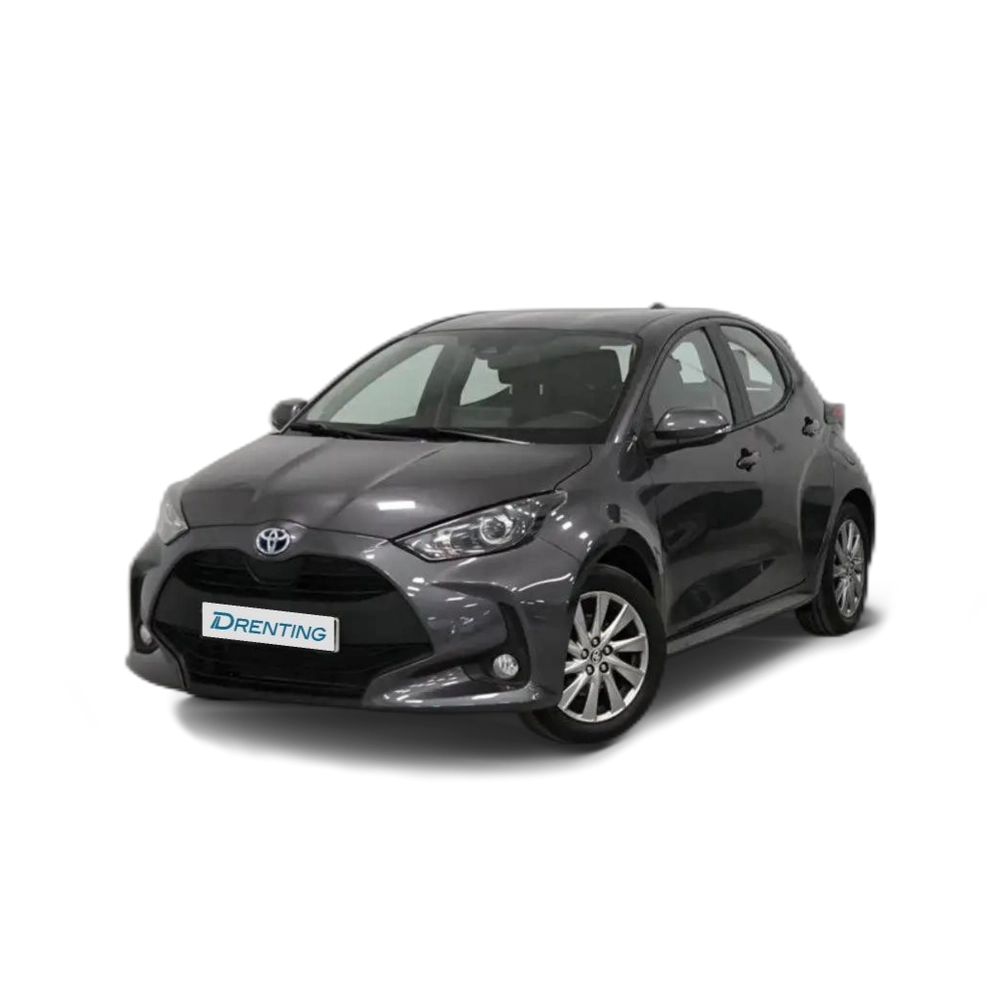 Renting Toyota Yaris 5 Puertas Active Tech 120H Automático (e-CVT) Gris 1