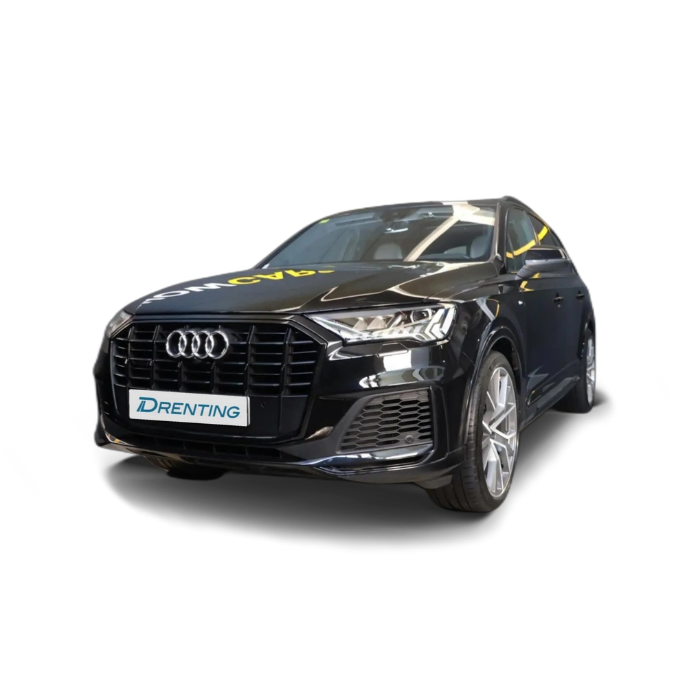 Renting Audi Q7 50 TDI Black line edition quattro Negro