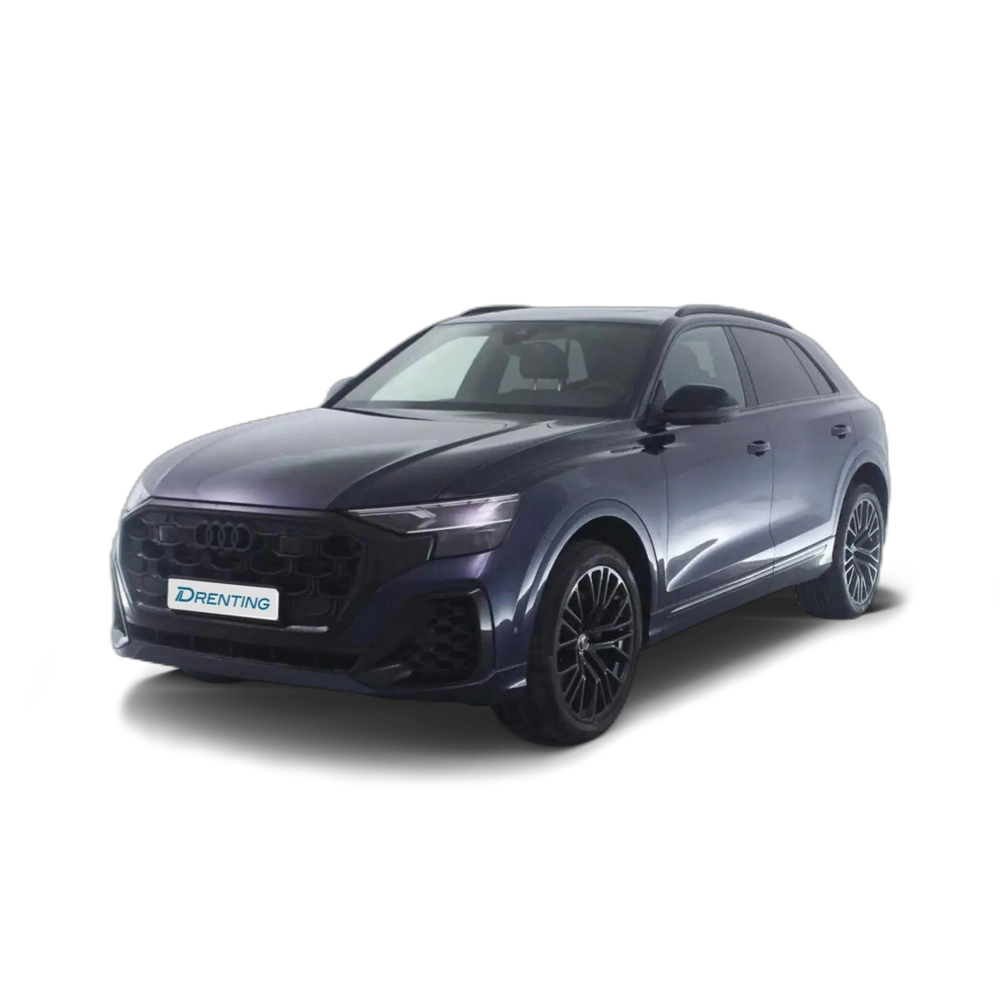 Renting Audi Q8 50 TDI Black line quattro tiptronic Azul