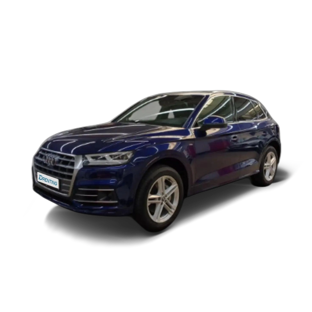 Renting Audi Q5 50 TFSIe S line quattro-ultra S tronic Azul