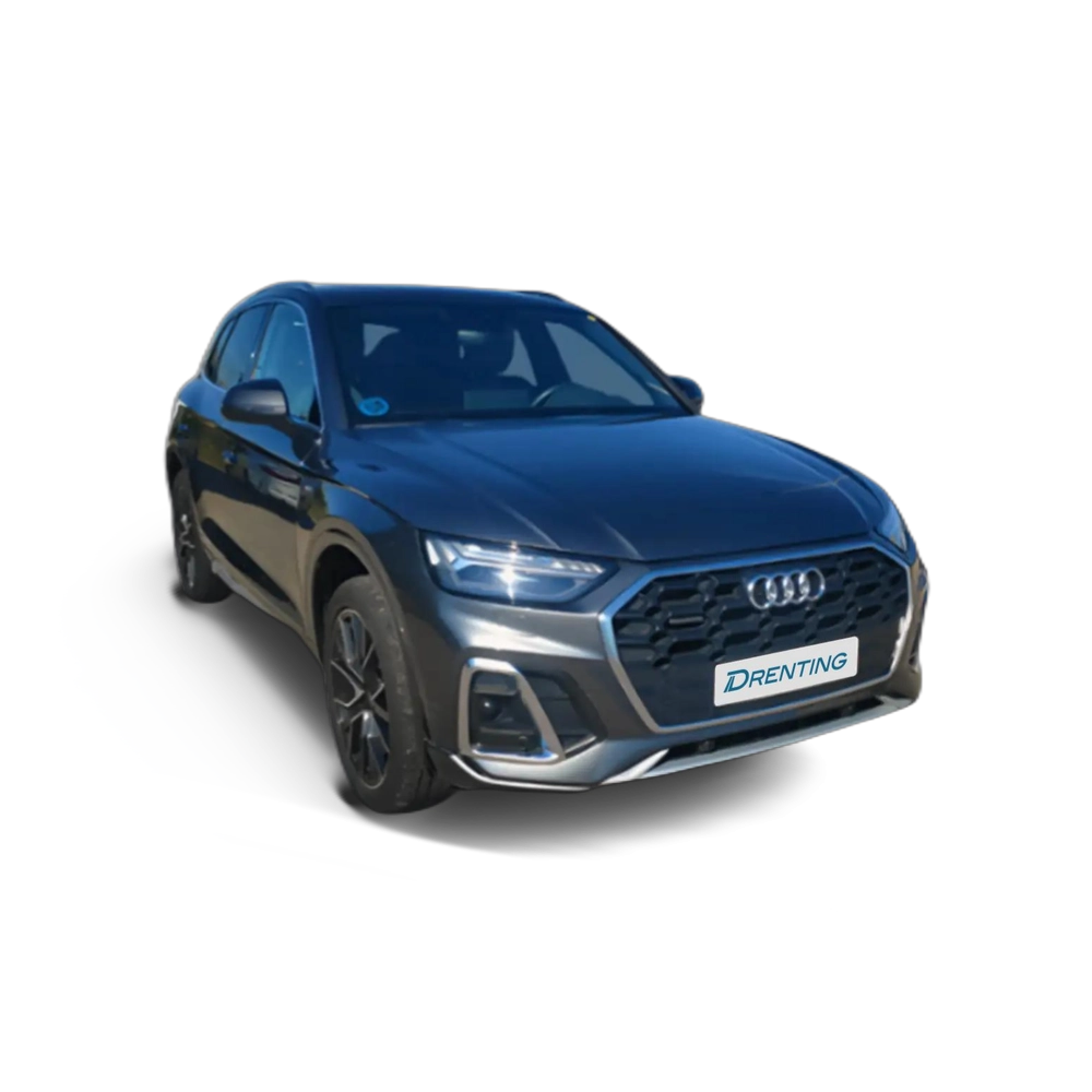 Renting Audi Q5 55 TFSIe S line quattro-ultra S tronic Gris 1