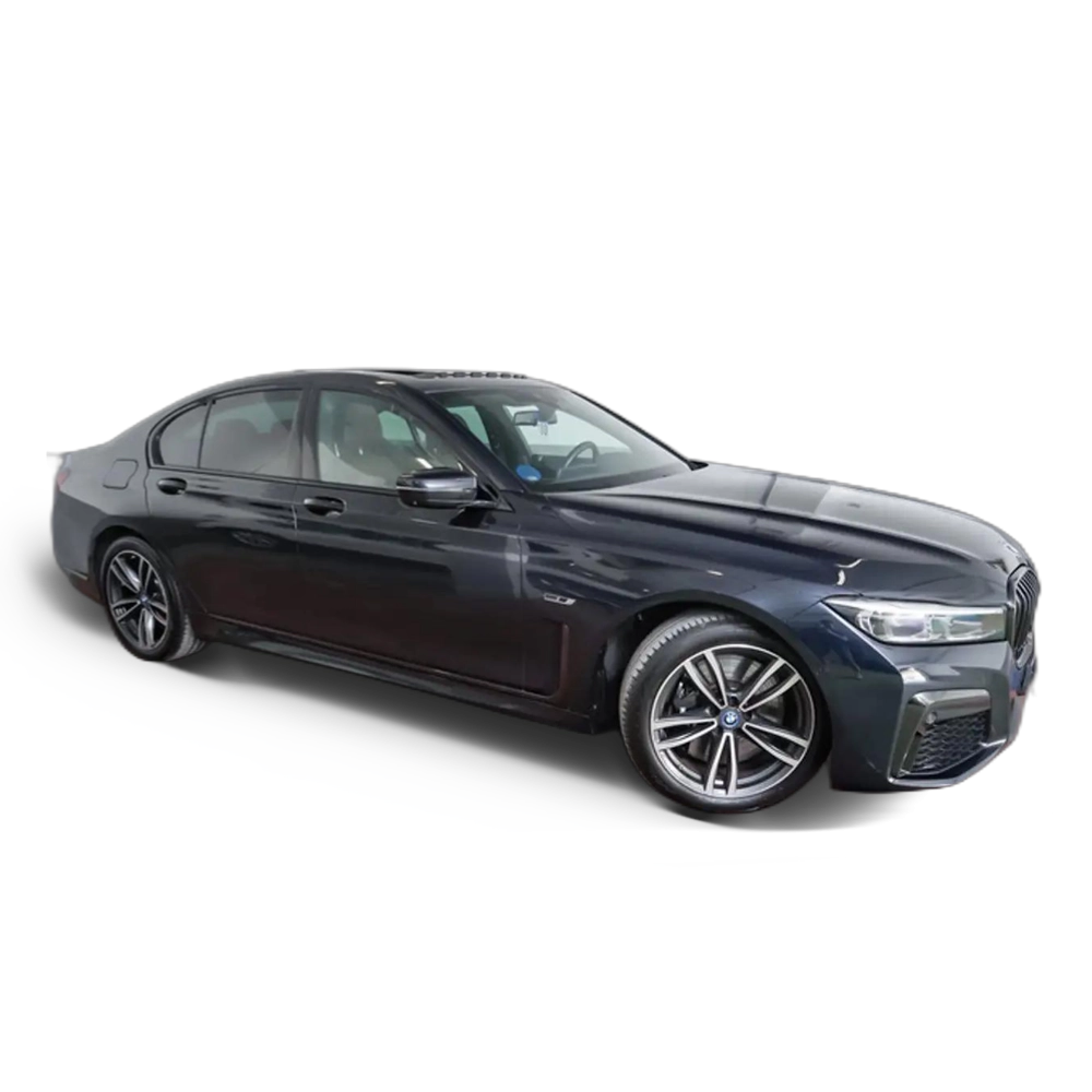 Renting BMW 745 745e Negro 1