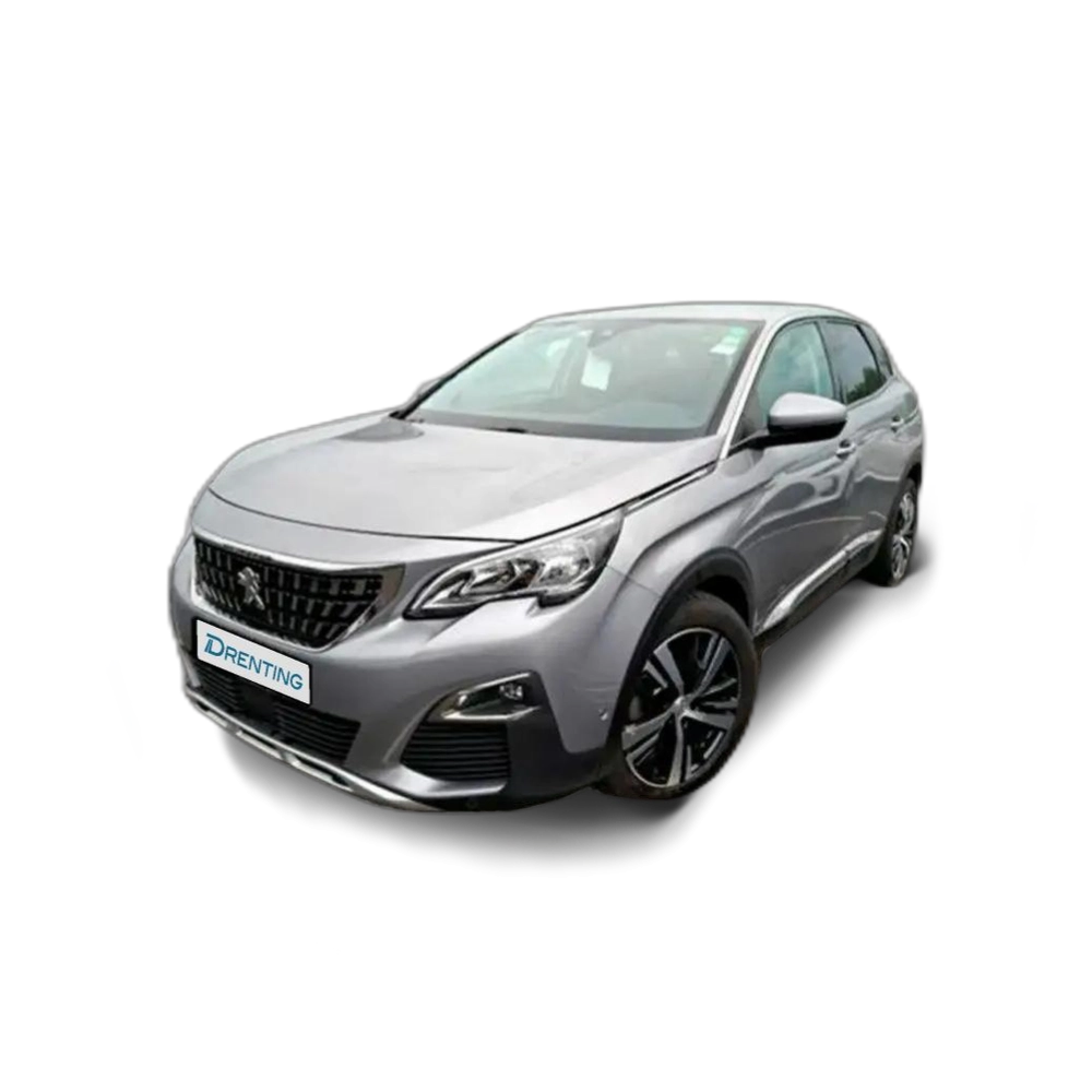 Renting Peugeot 3008 ALLURE 1.2 130 CV S&amp;S EAT8 Gris