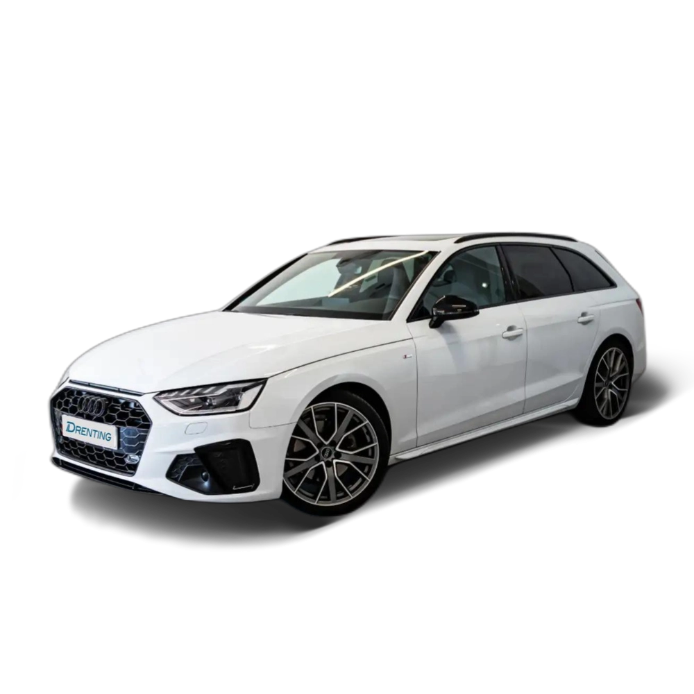 Renting Audi A4 Avant 35 TDI Black line S tronic 120kW Blanco