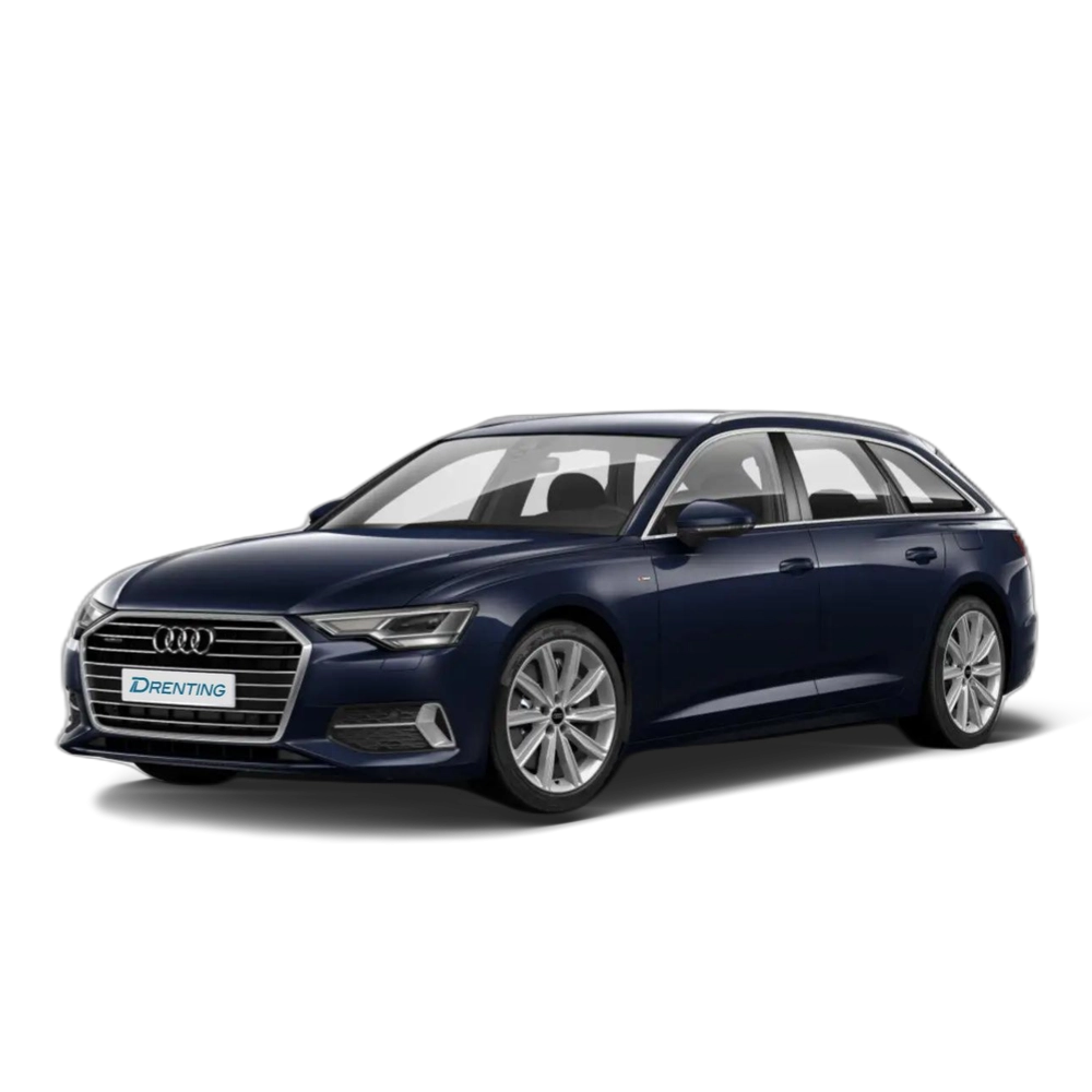 Renting Audi A6 Avant 50 TFSIe Sport quattro-ultra S tronic Azul