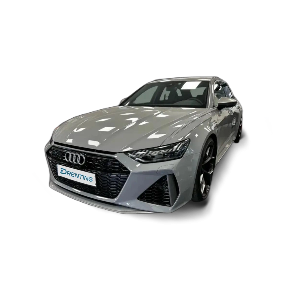 Renting Audi RS6 Avant Performance Gris