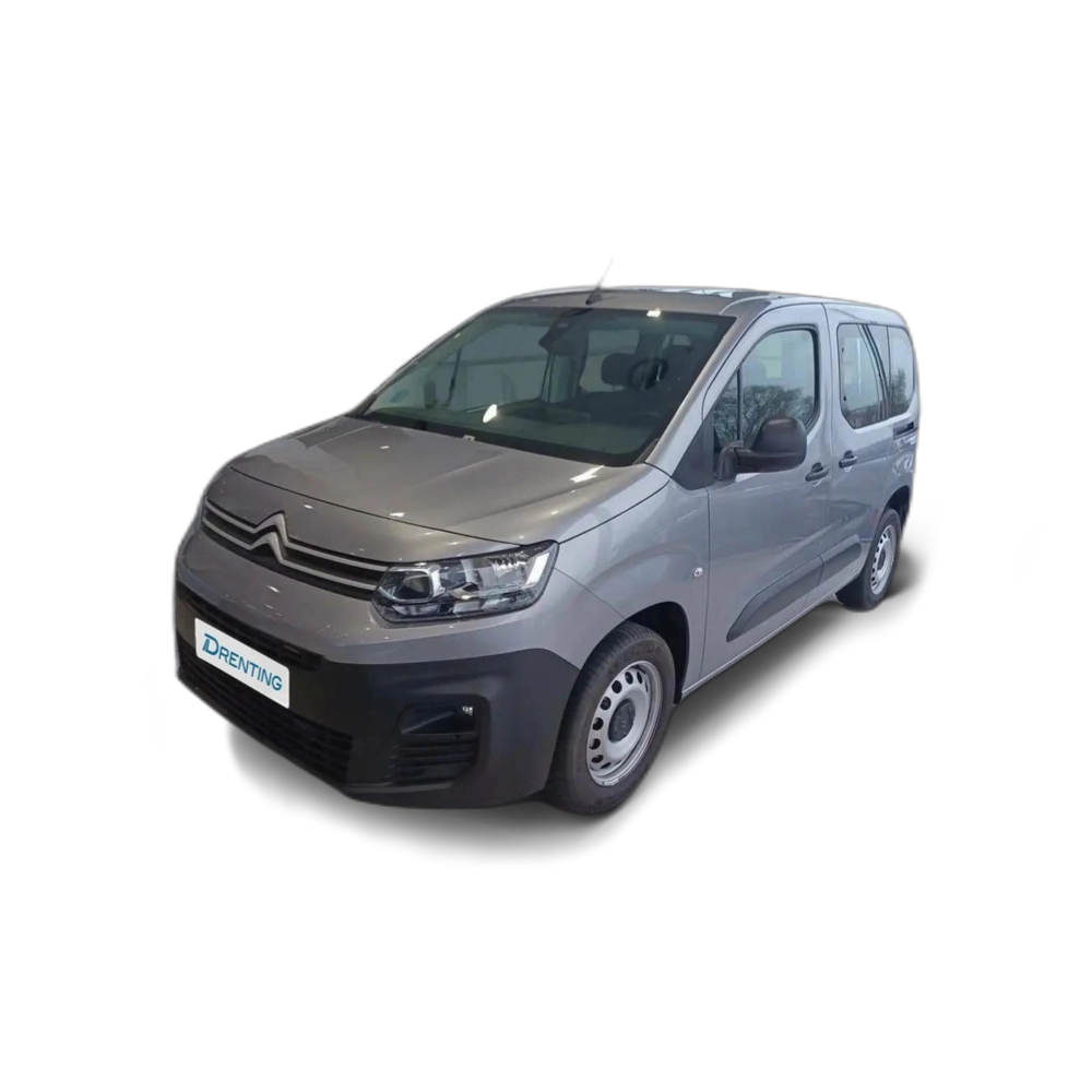 Renting Citroen Berlingo Talla M BlueHDi 100 S&amp;S Live Pack Gris