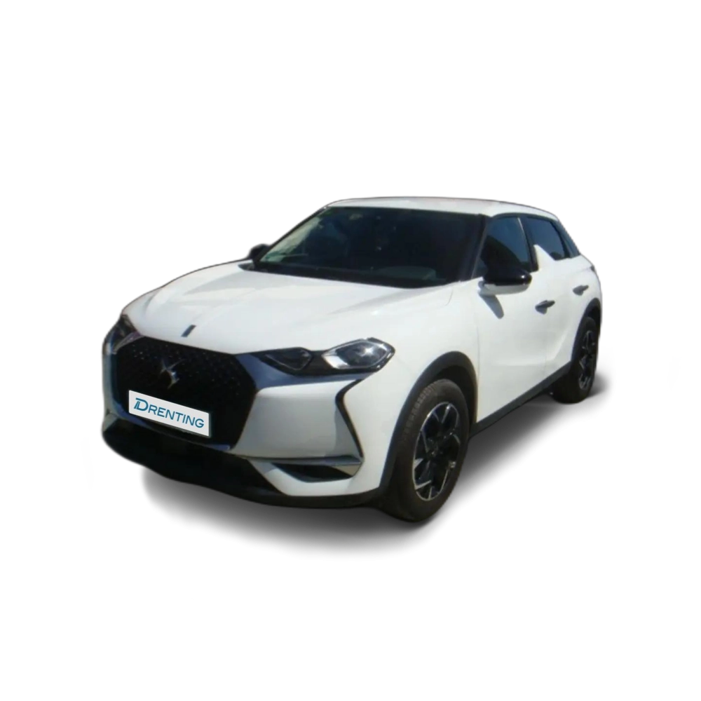 Renting DS Automobiles DS 3 Crossback BlueHDi So Chic 110 Blanco