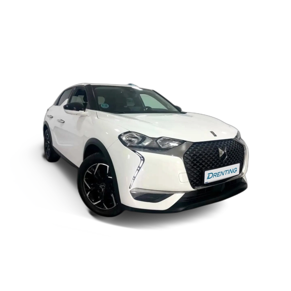 Renting DS Automobiles DS 3 Crossback BlueHDi So Chic 110 Blanco 1