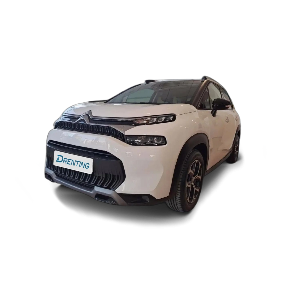 Renting Citroen C3 Aircross BlueHDi S&amp;S Plus 110 Blanco