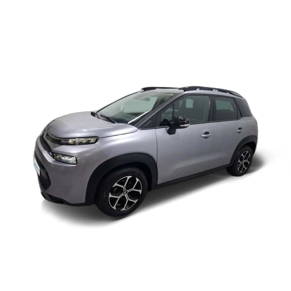 Renting Citroen C3 Aircross BlueHDi S&amp;S Plus 110 Gris 2