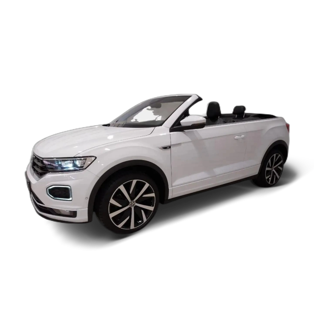 Renting Volkswagen T-Roc Cabrio 1.5 TSI R-Line Blanco