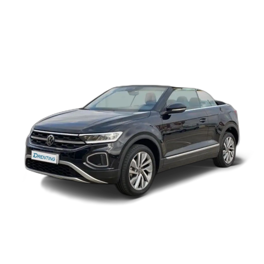 Renting Volkswagen T-Roc Cabrio 1.5 TSI Style DSG7 Negro