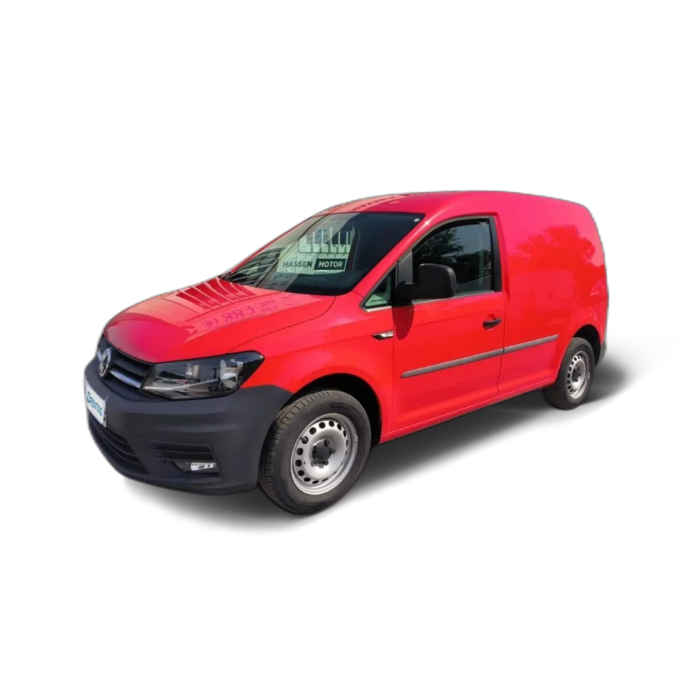 Renting Volkswagen Caddy Furgón 2.0TDI 55kW Rojo