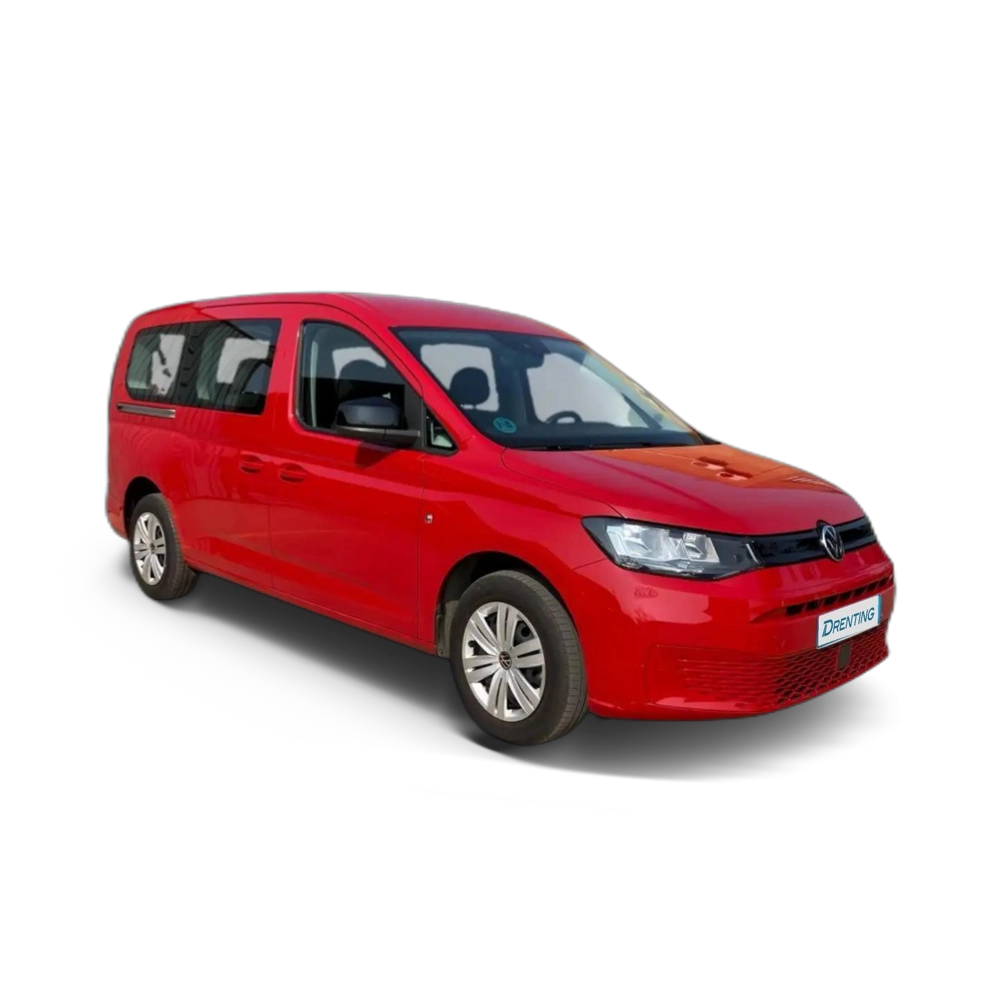 Renting Volkswagen Caddy Furgón Maxi 2.0TDI 75kW Rojo 1