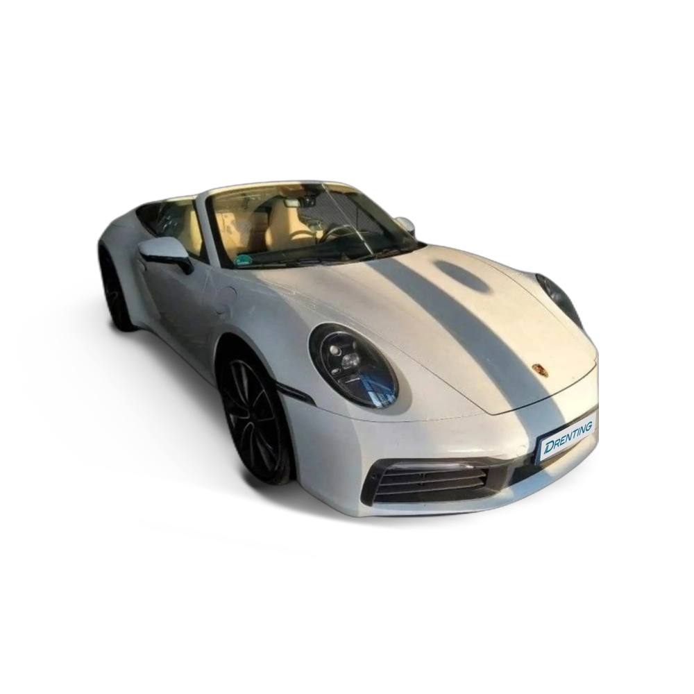 Renting Porsche 992 Carrera Cabriolet PDK Blanco 1