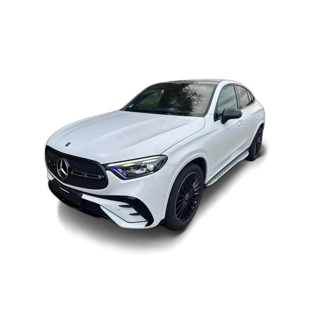 Renting Mercedes-Benz GLC 300 Coupé 300de 4Matic Blanco 2 1