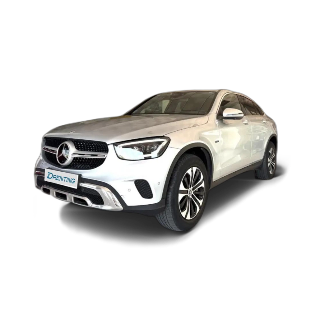 Renting Mercedes-Benz GLC 300 Coupé 300e 4Matic Plateado
