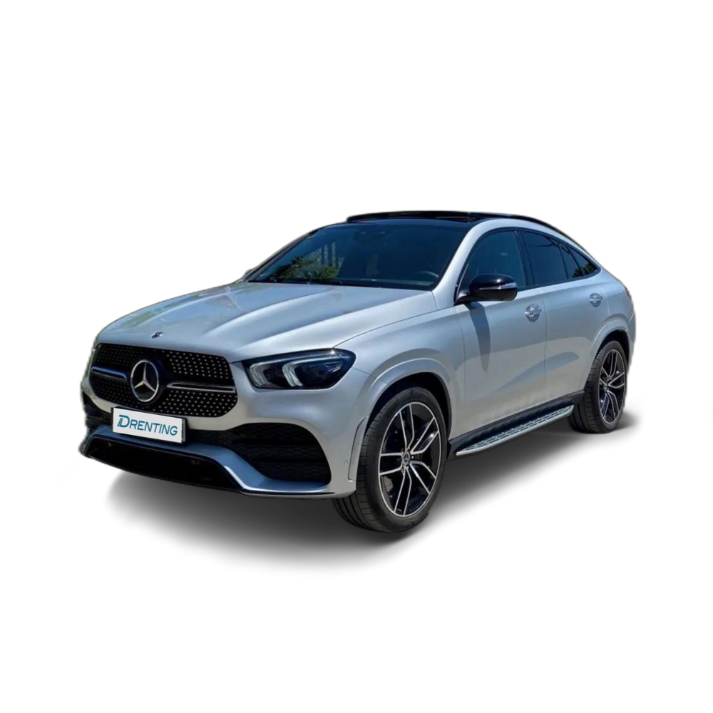 Renting Mercedes-Benz GLE 400 Coupé 400d 4Matic Aut. Plateado