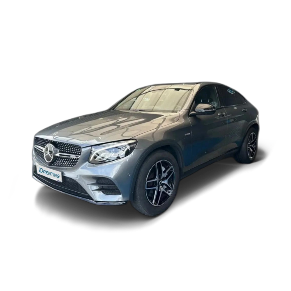 Renting Mercedes-Benz GLC 43 AMG Coupé 4Matic Aut. Gris