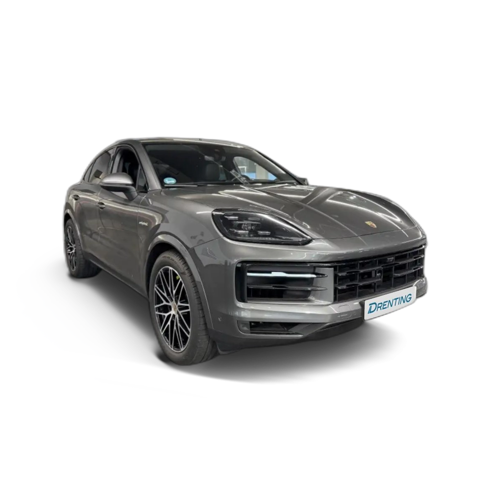 Renting Porsche Cayenne Coupé E-Hybrid Aut. Gris 1