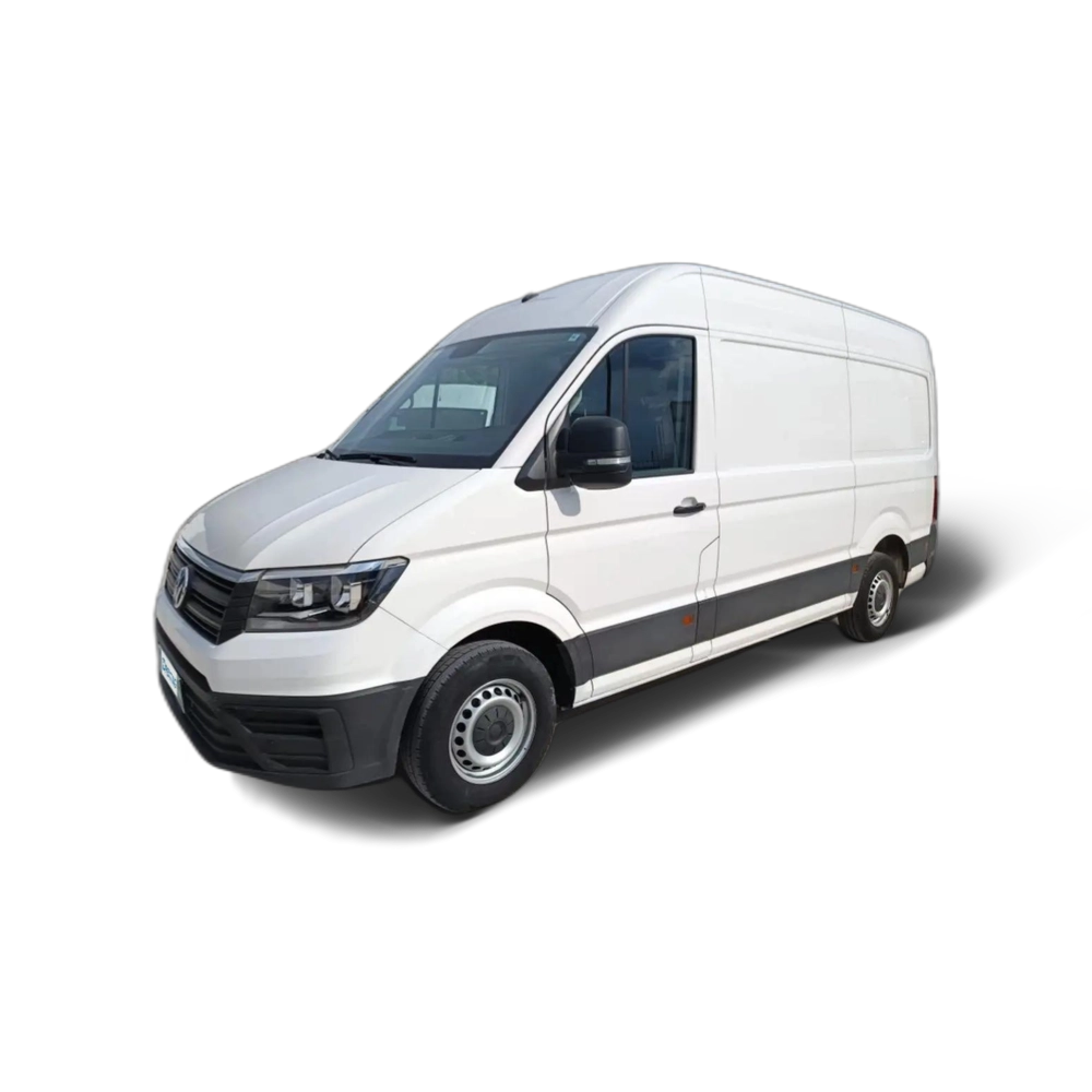 Renting Volkswagen Crafter Furgón 2.0TDI SCR 35 BM L3H2 130kW Blanco 1