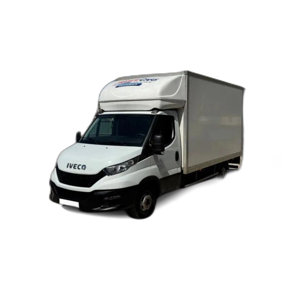 Renting Iveco Daily 3.0D 160CV 35MMA 20M3 BATALLA 4100MM (35C16H Blanco