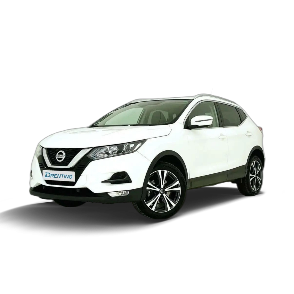 Renting Nissan Qashqai DIG-T 140 CV E6D ACENTA Blanco