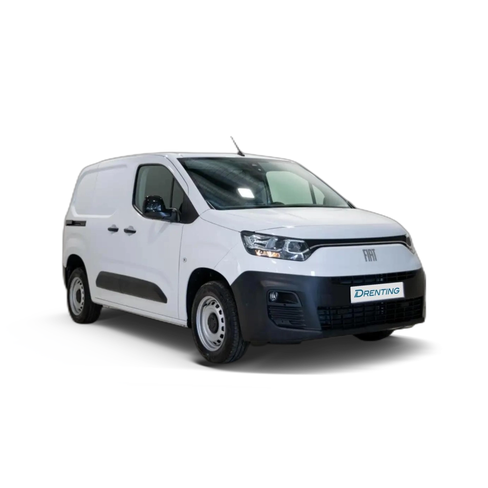 Renting Fiat Dobló Gasolina 1.2 L, 110 Hp, S&amp;S MT6, Euro 6.4 Blanco