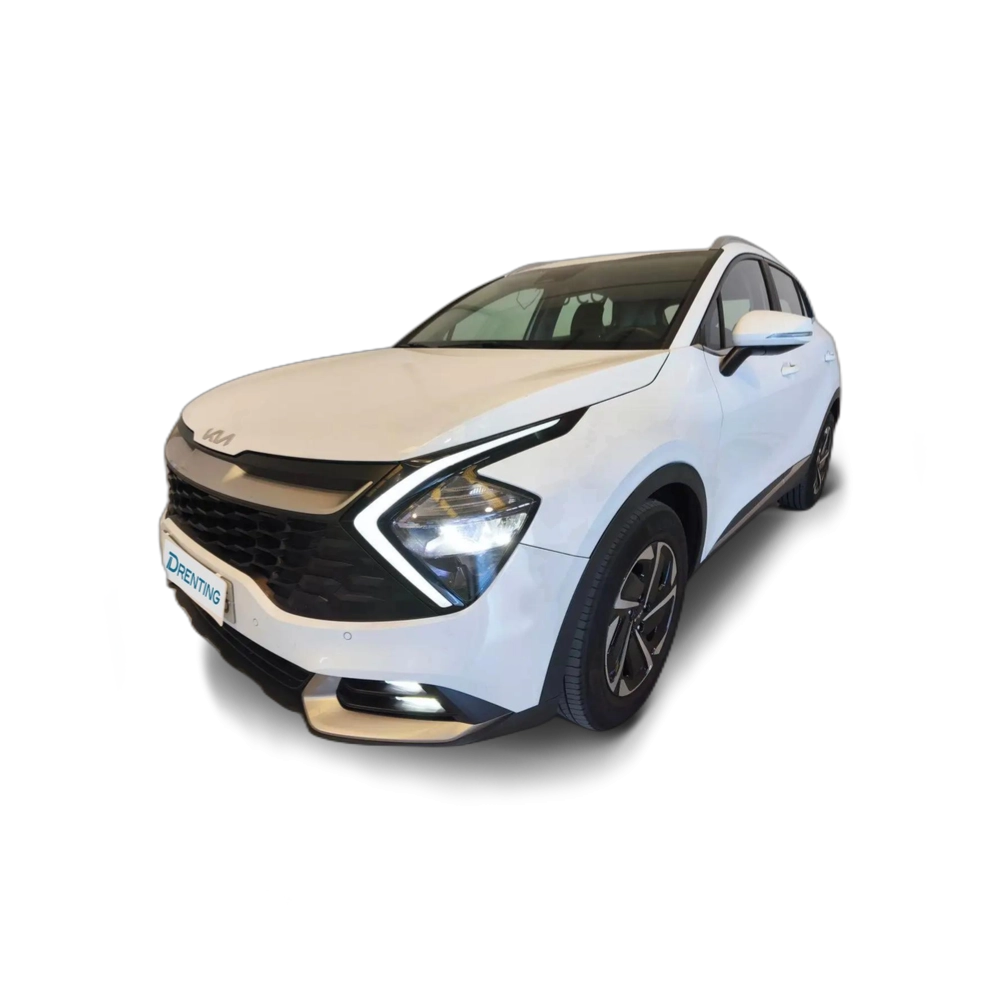 Renting Kia Sportage Drive 1.6 TGD-i 150cv Hbrido Blanco
