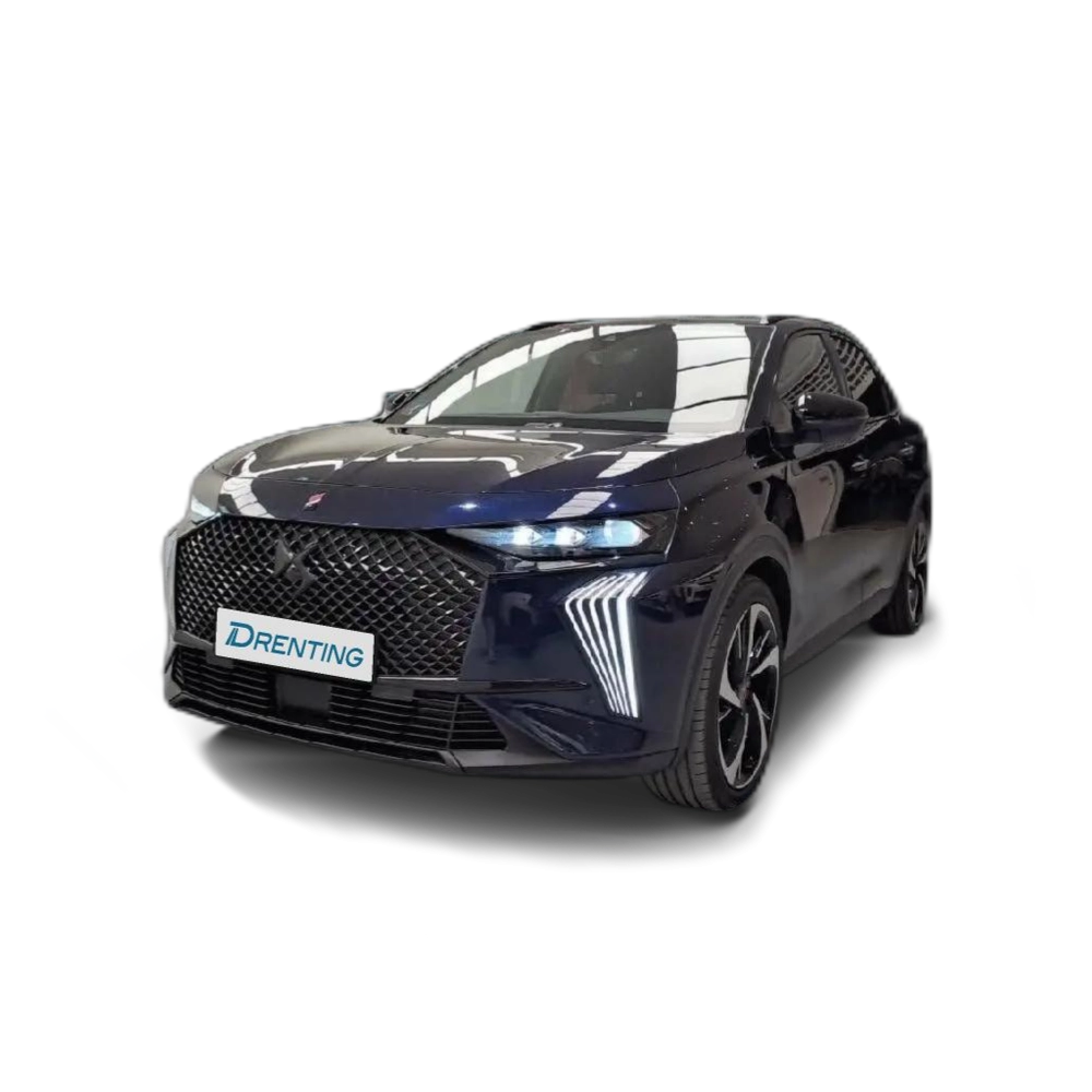 Renting DS Automobiles DS 7 Crossback E-TENSE 225 PERFORMANCE LINE + Azul