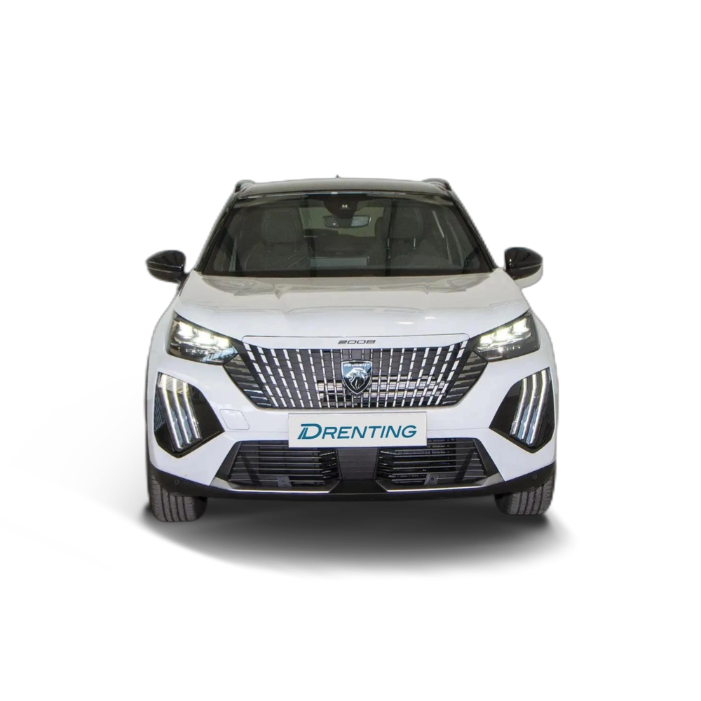 Renting Peugeot 2008 First Edition Eléctrico 115kW Blanco