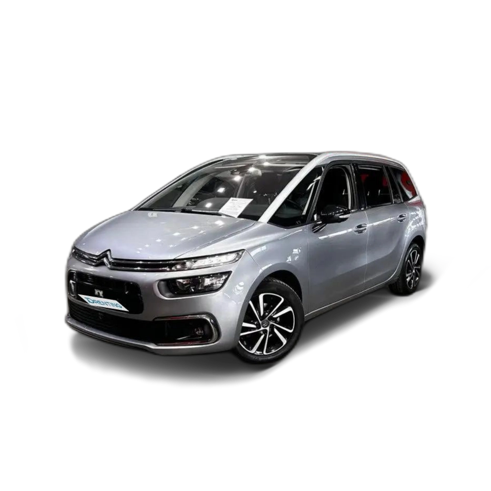 Renting Citroen C4 Grand Spacetourer 1.5BlueHDI Shine EAT8 130 Plateado 1