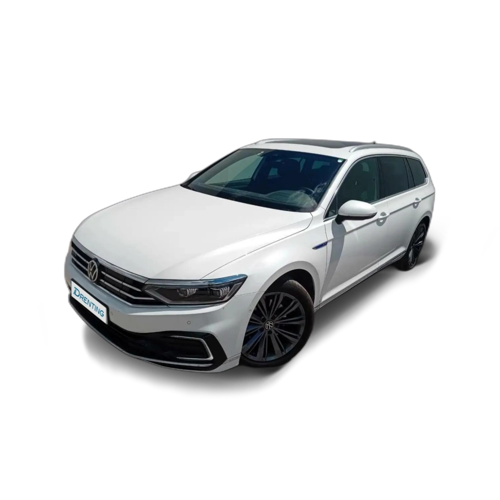 Renting Volkswagen Passat GTE 1.4 TSI 220CV DSG6 Blanco