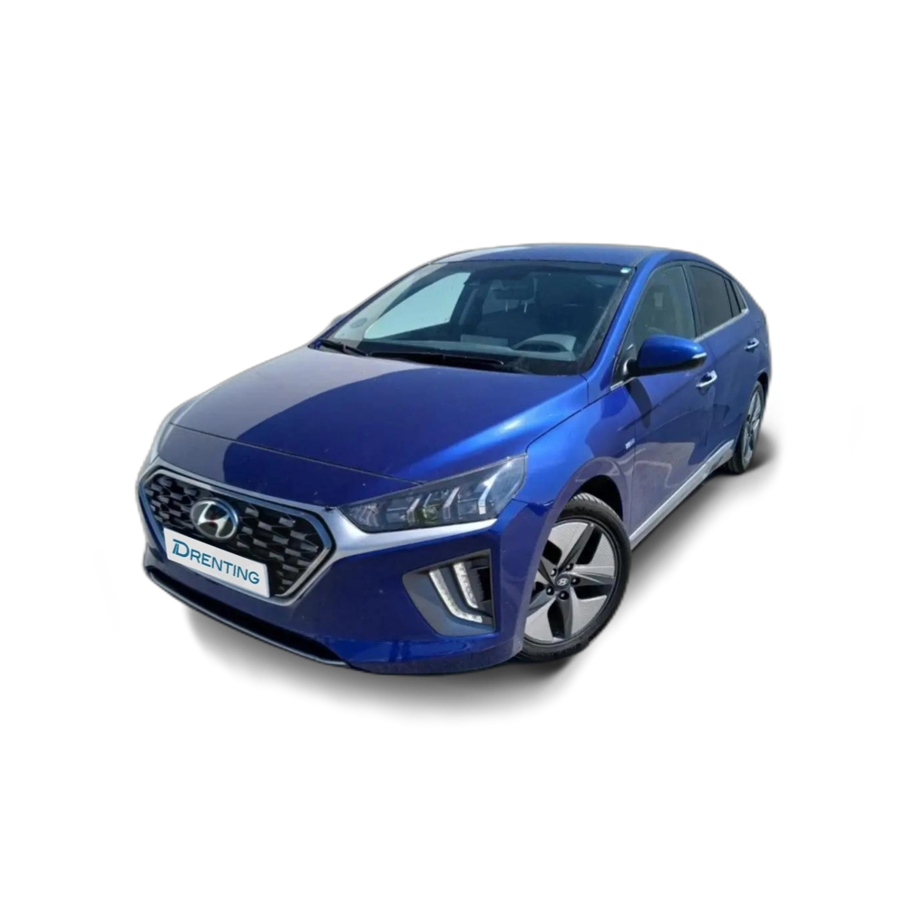 Renting Hyundai IONIQ HEV 1.6 GDI Tecno Azul