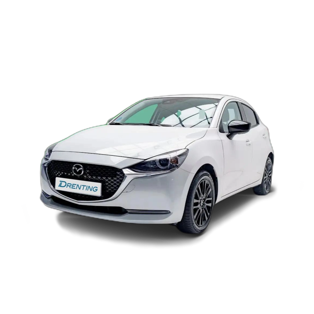 Renting Mazda 2 HOMURA 1.5 E-SKYACTIV-G 90 CV 5P Blanco