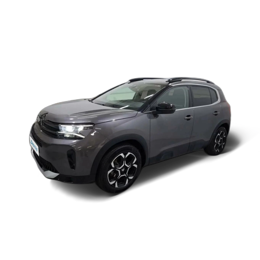 Renting Citroen C5 Aircross HYBRID 100kW (136CV) e-DCS6 Plus Gris