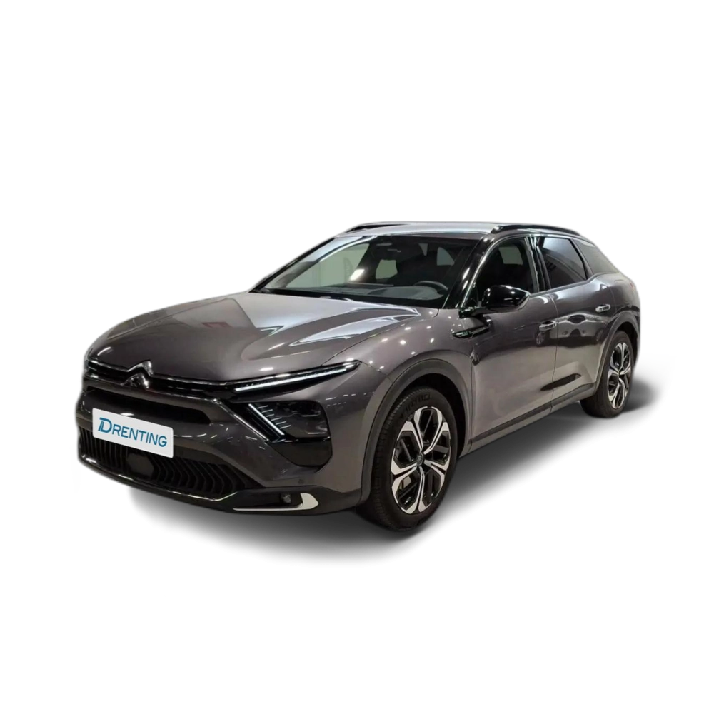 Renting Citroen C5 X Hybrid 225 e-EAT8 Shine Gris